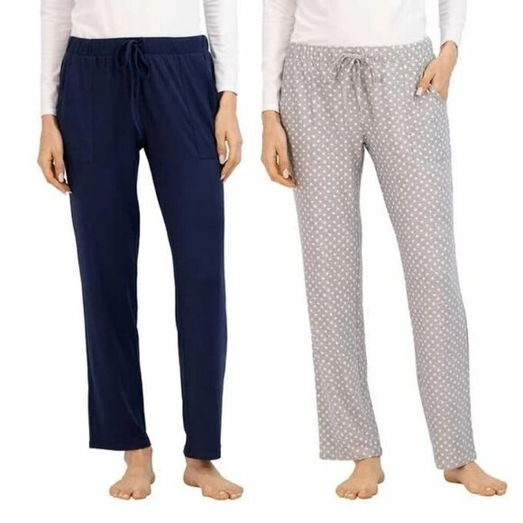 Lucky Brand Other - Lucky Brand Women's 2 Pack Lounge Pant Straight Leg Pajama Cozy Comfort